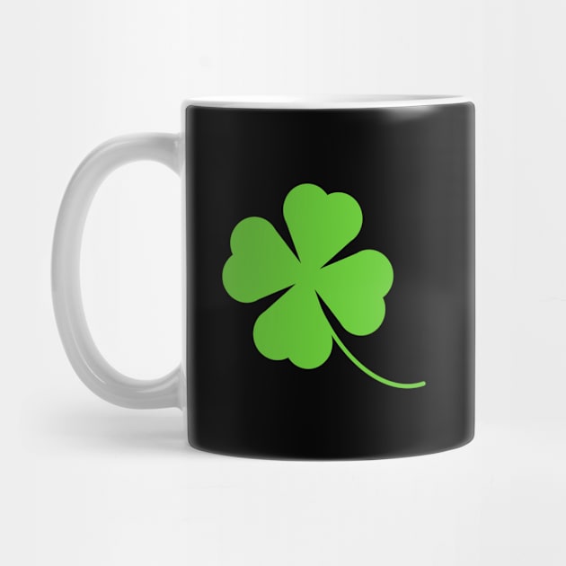 Lucky Four Leaf Clover Shamrock by Kelly Gigi